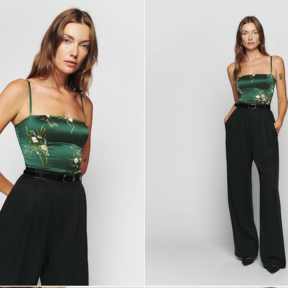 Overland Silk Top - Reformation